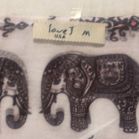💚 Love J Elephant Print Tank Size M - Picture 2 of 5
